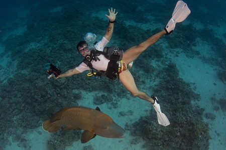 Red Sea Gay Scuba Diver